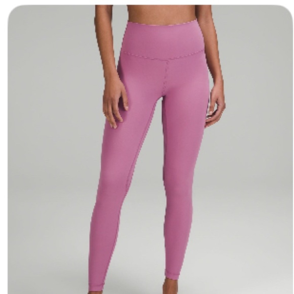 Dusty rose Align Leggings worn once